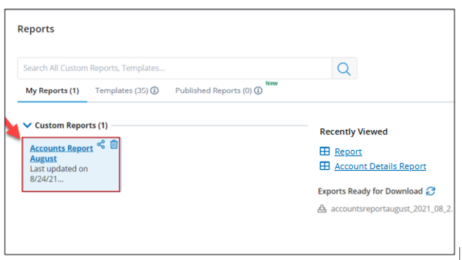 Entitlement Reference Guide - Section 10 - 10.4 reports screen Entitlement Reference Guide - Section 10 - 10.4 reports screen
