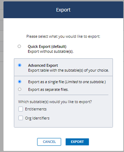 Entitlement Reference Guide - Section 10 - 10.5 export Entitlement Reference Guide - Section 10 - 10.5 export